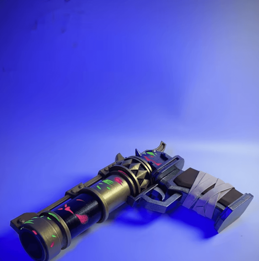 Arcane Sheriff V2 Valorant Prop Skin IRL l LOL Gifts IRL l Perfect Gift for League Of Legend Fan