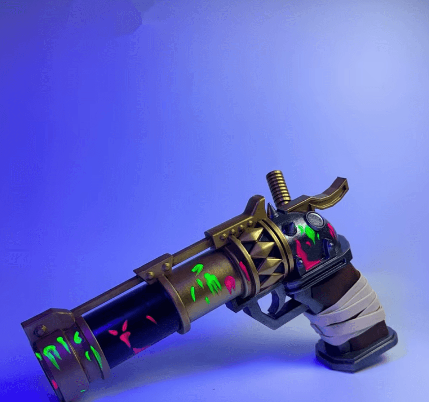 Arcane Sheriff V2 Valorant Prop Skin IRL l LOL Gifts IRL l Perfect Gift for League Of Legend Fan