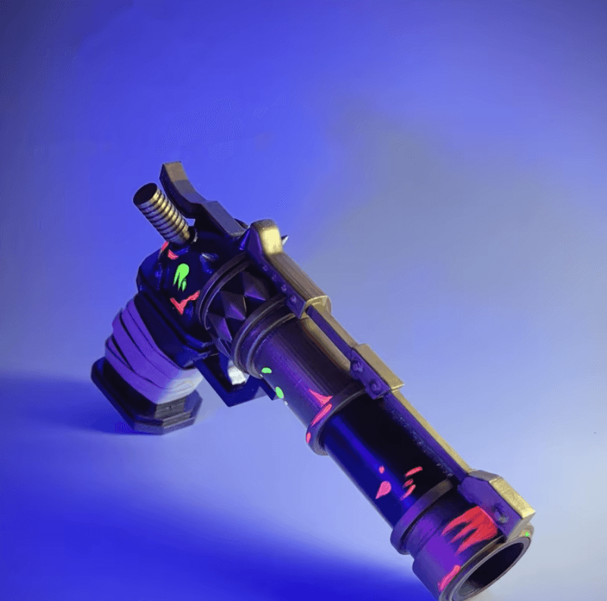 Arcane Sheriff V2 Valorant Prop Skin IRL l LOL Gifts IRL l Perfect Gift for League Of Legend Fan