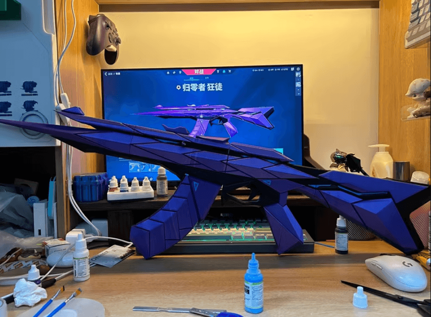 ARAXYZ VANDAL Valorant Cosplay l Valorant Prop Guns IRL l Gamer Cosplay Props l