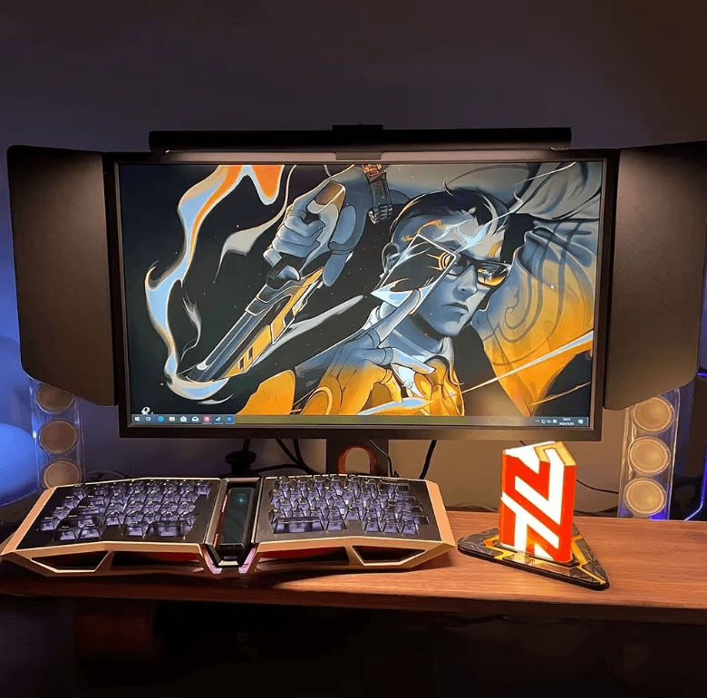 Chamber TP Lamp | Valorant-Inspired Teleport Anchor Night Light