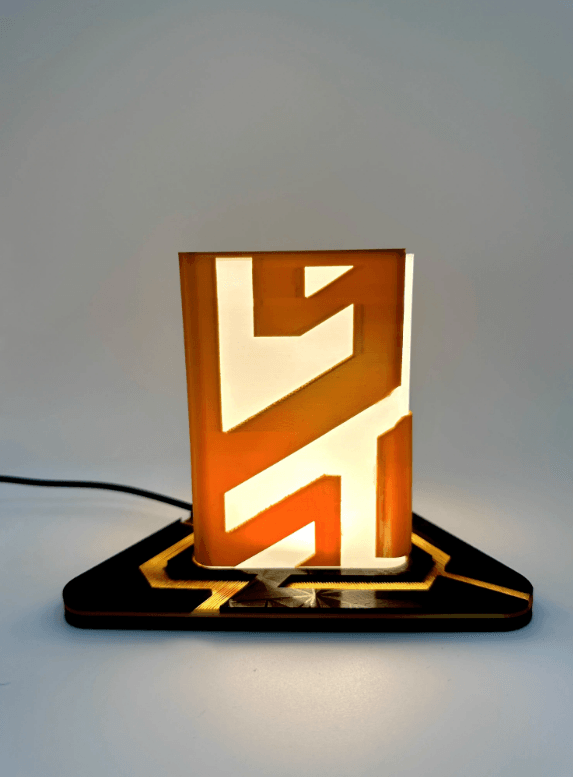 Chamber TP Lamp | Valorant-Inspired Teleport Anchor Night Light