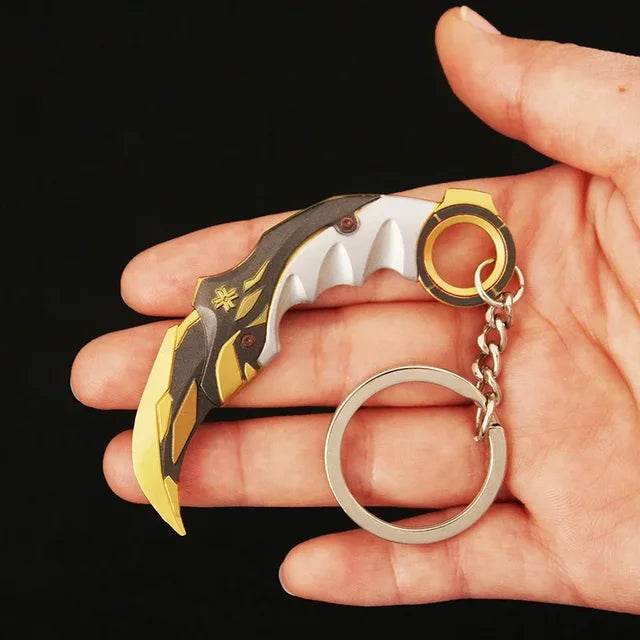 Champion Karambit Keychain l Valorant-Inspired Gaming Accessory l Limited Edition
