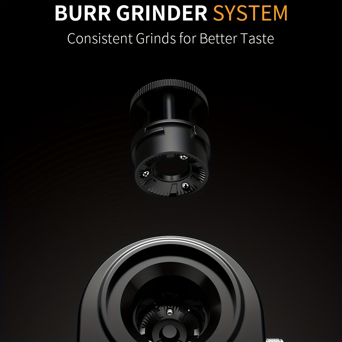 Burr Coffee Grinder Electric 16 Grind Settings Adjustable Burrs for 2-14 Cups Espresso Drip Pour Over French Press Home Barista Coffee Bean Grinder
