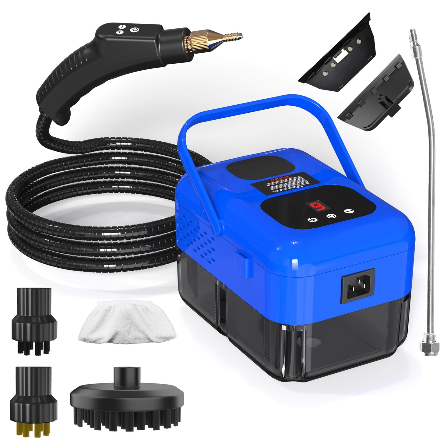 Handheld Steam Cleaner High Pressure Portable Steam Cleaning Machine for Kitchen Grease Sofa Car Upholstery Air Conditioner Washing Machine Tile Grout