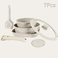 7-Piece Detachable White Set