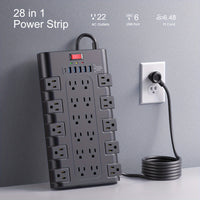 28 In 1 (6.48ft)-black