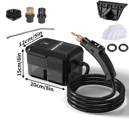 Handheld Steam Cleaner High Pressure Portable Steam Cleaning Machine for Kitchen Grease Sofa Car Upholstery Air Conditioner Washing Machine Tile Grout