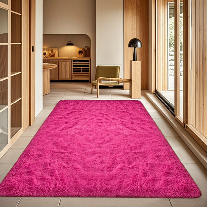 Fluffy Area Rug Large Soft Shag Carpet for Living Room Bedroom – Non-Slip Ultra Thick Plush Floor Mat, Multiple Sizes & Colors, Home Decor