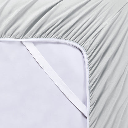 Dan River Bamboo 2000 Thread Count 6-Piece Sheet Set with SnugGrip - Extra Wide Elastic Band on Fitted - Soft, 16 Inch Deep Pocket - Shrink & Wrinkle Resistant