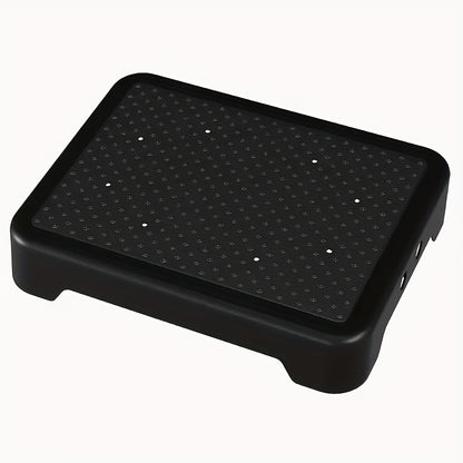 Step Stool Anti-Slip Heavy Duty – Portable Mobile Stepping Stool with Textured Non-Slip Surface & Sturdy Base | Indoor Outdoor Use for Elderly, Bathroom, Toilet, Stairs & Standing Assistance