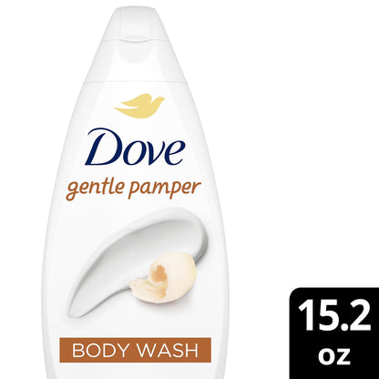 3 Pack Dove Body Wash Gentle Pamper 450 ml 15.2 oz