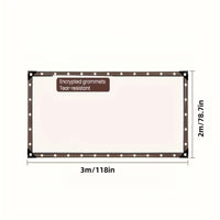 Heavy duty thickened 78.74*118.11inch