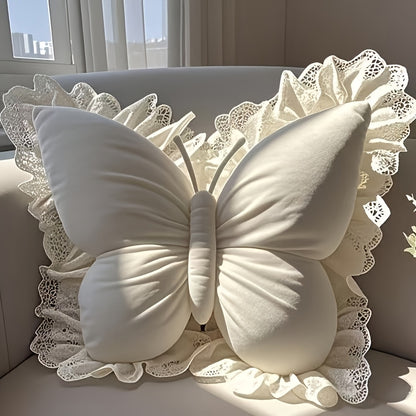 Bow Pillow Throw Pillows Butterfly Shaped Decorative Cute Pillows for Bed Sofa Cute Home Decor