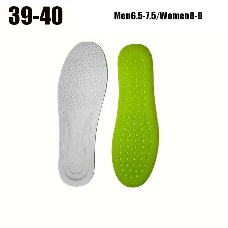 8pcs Pack Foam Shoe Insoles - 4 Pairs Cushioning Inserts Suitable for Men & Women, Ultra-Soft Sweat-Proof Footbed for Sneakers/s, Absorption & Cloud Feel (Men's 4-12.5/Women's 5.5-14)