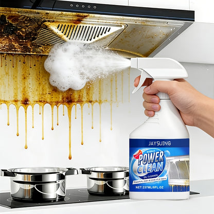 Strong Kitchen Bubble Cleaning Spray 8.01oz - Very Effective for Removing Oil Stains, Ideal for Ovens, Stoves, Sinks, Countertops, Dishwashers, Eliminates Kitchen Oil Stains, Grease Cleaner, Kitchen Grease Remover, Range Hood Cleaner