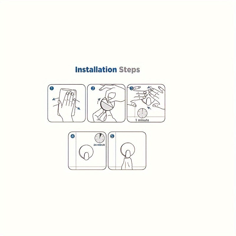 Easy-to-Install Adhesive Towel Hook for Bathroom, Kitchen - Durable Holder for Pajamas, Clothes, Hats, And Keys/ Bathroom Accessories
