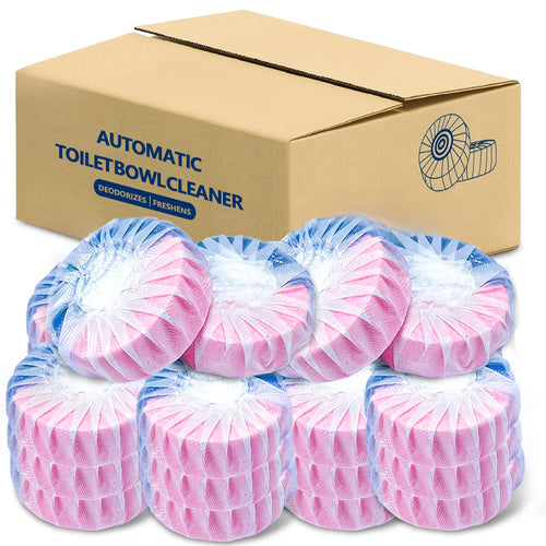 10/20/36/40/60 PACK Automatic Toilet Bowl Cleaner Tablets, Bathroom Toilet Tank Cleaner, Automatic Toilet Bowl Cleaner for Powerful Cleansing