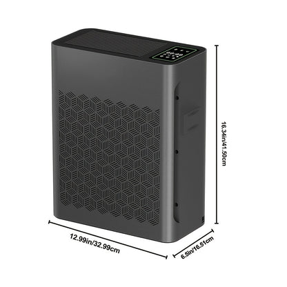 Home Air Purifier, Large Home Air Purifier, Up to 1095ft Square, Display Air Sensor, Large Air Purifier for Bedroom, Timed Purifier, Suitable for Indoor Purifier