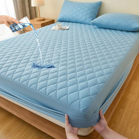 Rhombus Grid 9501 - Blue