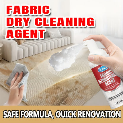 1 X 2.03oz Professional Fabric & Upholstery Cleaner Spray | Deep Cleaning Solution for Carpets, Sofas & Car Interiors, Removes Stains, Refreshes Fabric, Easy Application, Glycerin-Based, Surfactant-Free - JOKJOK