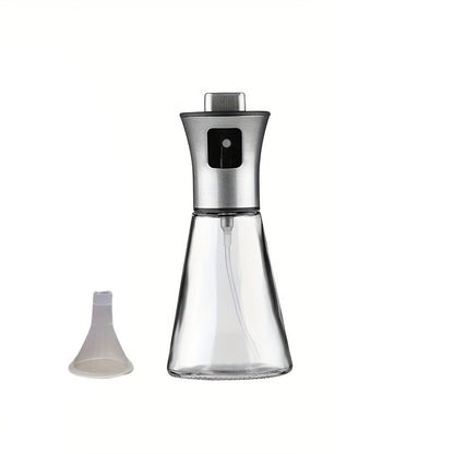 Oil Sprayer For Cooking- Stainless Steel Oil Spray Bottle, Pressurized Spray Glass Oil Spray Pot, Kitchen Olive Oil Cooking, Barbecue Restaurant Oil Spray Bottle, Christmas Essentials