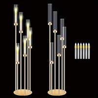 metal add the 12pcs led candle