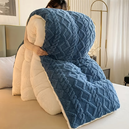 [Luxurious Taffeta Comforter] Soft, Thick, And Warm Taffeta Comforter - Luxurious For All Seasons - Machine Washable, Perfect For Kids Bedroom, Guest Room, Kids And Hotel Use