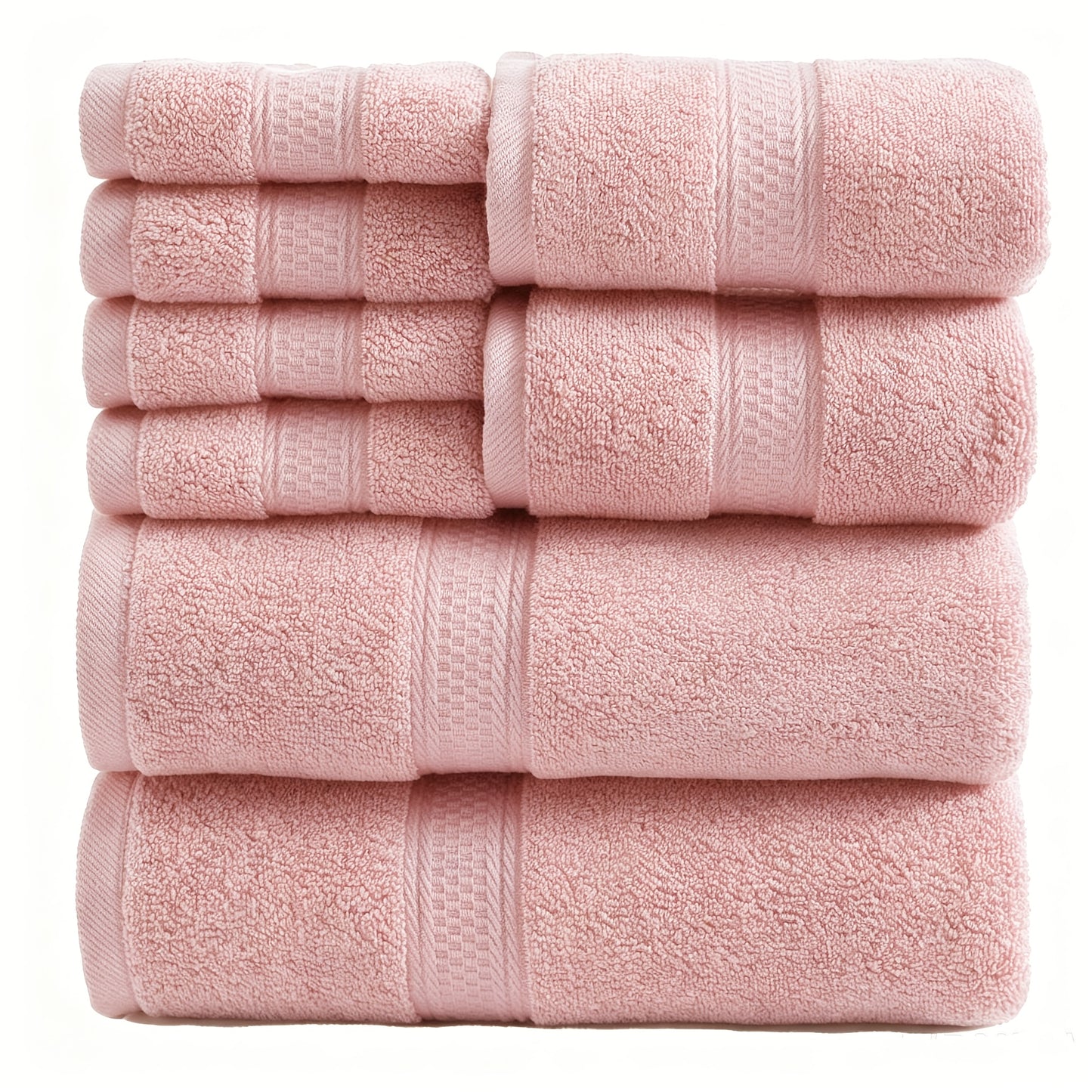 UToPantica 16pcs/8pcs Luxurious Soft Towel Set | 2/4 Bath Towels, 2/4 Hand Towels, 4/8 Washcloths Luxurious, Soft, Skin Friendly, Good Water Absorption, Quick Drying, Thickened Bathing Towel, Suitable For Home, Hotel, Travel, Fitness, Beauty SPA
