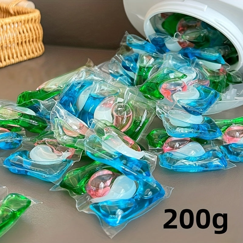 300G/200G/100G/50G Laundry Pods, Concentrated Ingredients, Deep Cleaning, Tough Stain Removal, Long-Lasting Fragrance, Quick Dissolving with No Residue, a Fresh Cleaning Experience, Saving Time, Effort, And Worry.