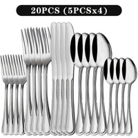 20pcs, Silvery