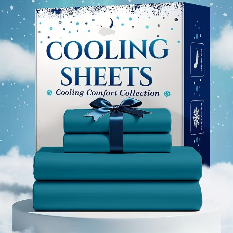 4/6-Piece Luxury Sheet Set - Breathable & Cooling Sheets - Hotel Luxury Bed Sheets Set - Easy & Secure Fit - Soft, Wrinkle Free & Comfy Sheets Set - Sheet Set with Extra Deep Pockets-4PC Random Color
