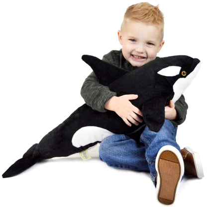 Octavius The Orca Blackfish - 28 Inch Stuffed Animal Plush - By Viahart