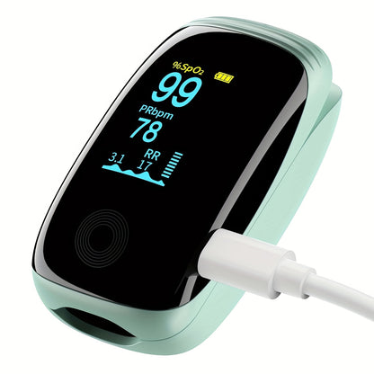 FDA Cleared VROVIRE Finger Pulse Oximeter, Fingertip Blood Oxygen Saturation with Pulse Monitor, Oximeter with Lanyard, Pulse Oximeter for Sport And Aviation Use, Thank You Note to Teacher for Gift