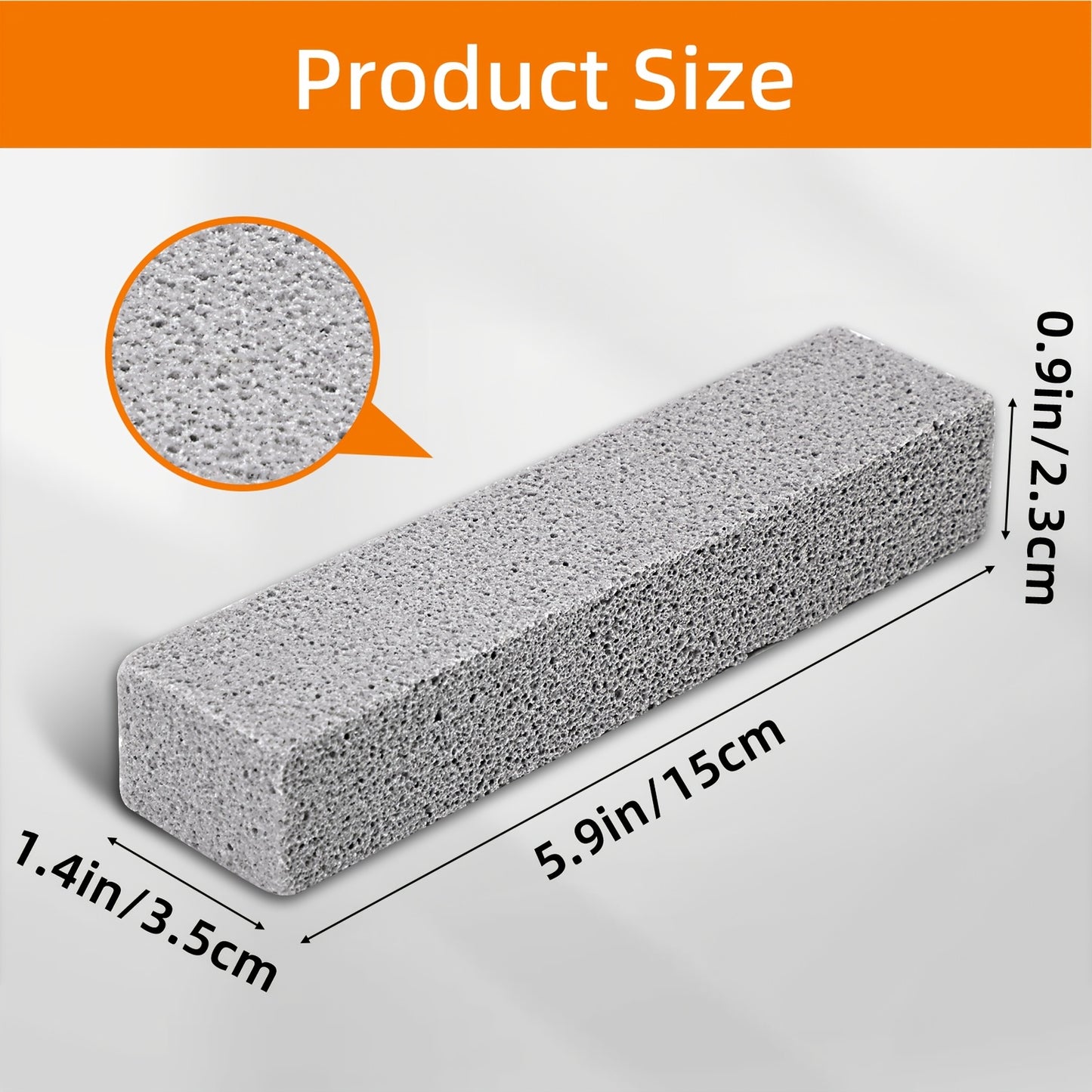 25pcs Pumice Stones For Home Cleaning, Pumice Stone Cleaning, Pumice Scouring Stick, 5.9 X 1.4 X 0.9 Inches Pumice Stones, for home Daily Cleaning Supplies For Cleaning, For Household, Bath, Kitchen And Pool