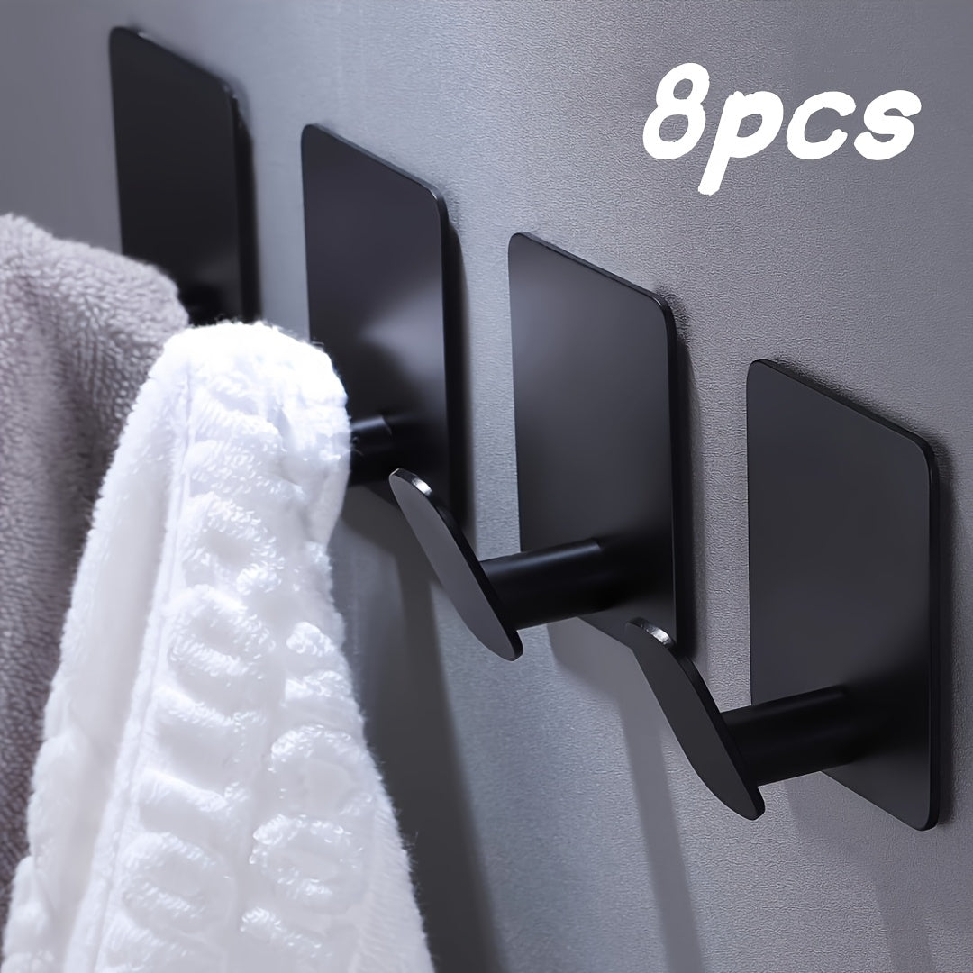 Easy-to-Install Adhesive Towel Hook for Bathroom, Kitchen - Durable Holder for Pajamas, Clothes, Hats, And Keys/ Bathroom Accessories