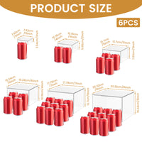 #2026 Transparent - 6PCS