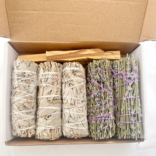 White Sage, Lavender & Palo Santo Aromatherapy Sticks Set | Home & Office Purification, Meditation, Party Decoration & Gifts