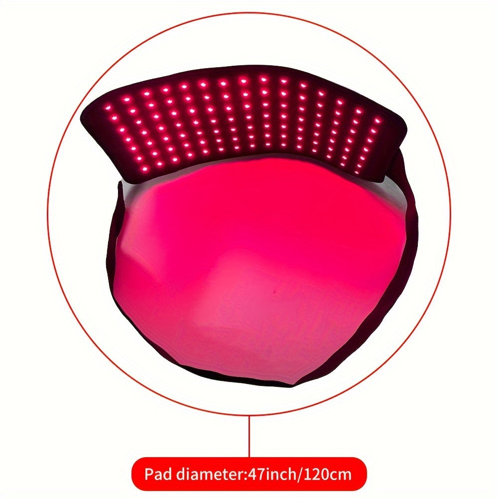 Red Light Therapy Belt 660nm 850nm Near Infrared Light Therapy Wrap For Relax Red Light Therapy Wrap Device For Arm Wrist, Knee And Ankle