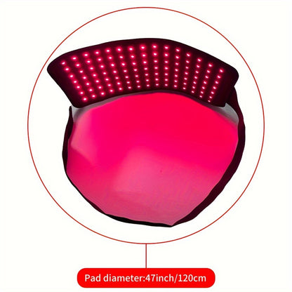 Red Light Therapy Belt 660nm 850nm Near Infrared Light Therapy Wrap For Relax Red Light Therapy Wrap Device For Arm Wrist, Knee And Ankle