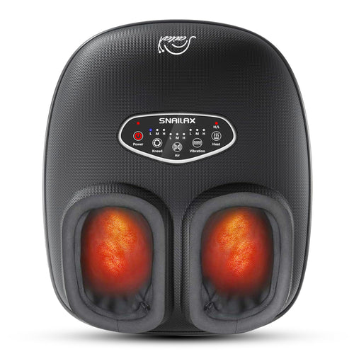Snailax Shiatsu Foot Massager with Heat, Deep Kneading, Compression, Vibration, Christmas Gifts For Dad and Mom
