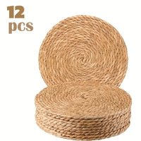 12pcs Rattan Insulation Mats