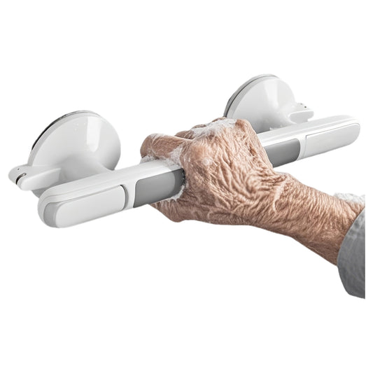 1pc Safety Handrails for Seniors - Easy Installation Without Drilling, Featuring Non-Slip Surfaces for Bathrooms, Equipped with Strong Suction Cups, Made of Durable Plastic, Ideal for Use in Bathrooms, Kitchens