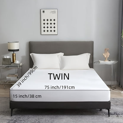 2 Pack Waterproof Mattress Protector-Soft Microfiber Terry Mattress Cover, Noiseless And Washable Mattress Bed Cover, Fitted 8"-14" Deep Pocket