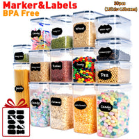 30-piece set (15 lids and 15 containers)