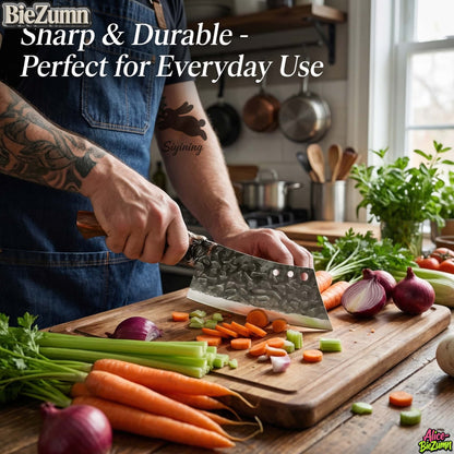 7/3pcs Stainless Steel Kitchen Knife Set- Professionally Crafted Kitchen Knives, Including a Bone Knife, Slicing Knife, Carving Knife, Peeler, Butcher Knife, Kitchen Scissors, Ultra-Sharp Bone Knife, Suitable for Meat And Fish, Fruits