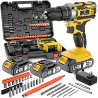 2*20V 2.0Ah Impact Drill Set