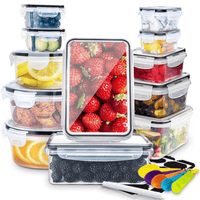 24pcs (12 containers + 12 lids)