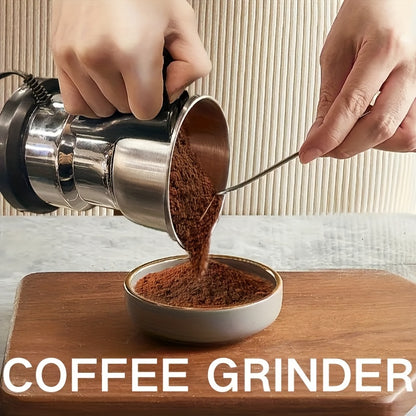 Grinde, Powerful Motor 10S Fast Grinding, Grain Mill for Beans Spices, Nuts, 4-Blade Stainless Steel Electric Coffee Bean Grinder, 400G/400Ml/14Oz Deepen Grind Chamber, Wet And Dry Food Processor, Quickly Evenly Grinding, One-Button Control
