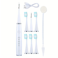 White (5 brush heads + 2 cleaning heads) top